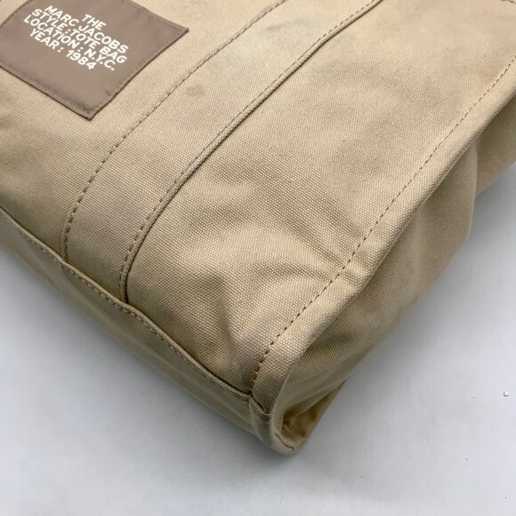 Marc Jacobs Beige Canvas Tote Bag - Picture 8 of 10